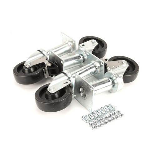 Pitco B3901504 9" Adjustable Swivel Casters - 4/Set