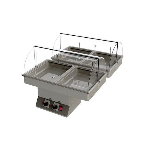 Cadco GG-HT2 2-Bay Heat Package