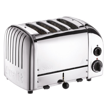 Cadco CTS-4(220) 13.5" W Pop-Up Toaster - 220 Volts 2350 Watts
