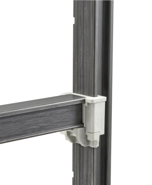 Cambro EXTR24480 24" L Speckled Gray Camshelving Elements XTRA Traverse