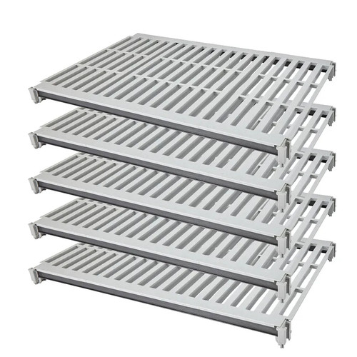 Cambro EXSK2436V5480 36" W Gray Vented Camshelving Elements XTRA Universal Shelf Kit