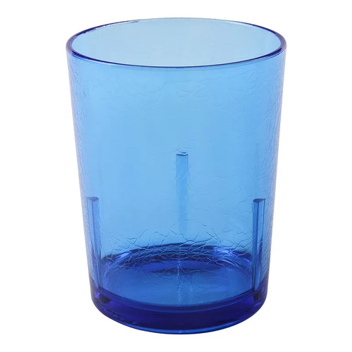 Cambro D14608 14 Oz. SAN Sapphire Blue Del Mar Tumbler - 36/Case