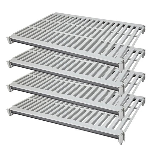 Cambro EXSK1860V4480 60" W Gray Vented Camshelving Elements XTRA Universal Shelf Kit