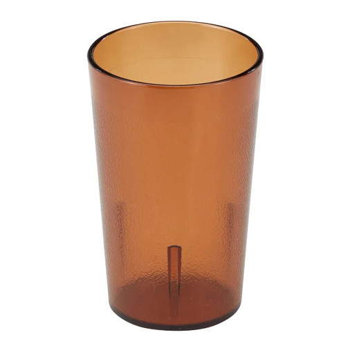 Cambro 950P2153 9.8 Oz. SAN Amber Colorware Tumbler
