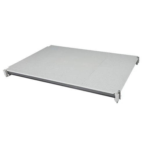 Cambro EXSK1436S1480 36" W Gray Solid Camshelving Elements XTRA Universal Shelf Kit