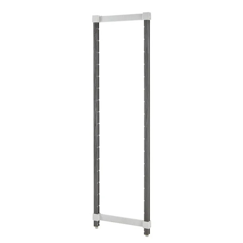 Cambro EXPK2172480 21" W x 72" H Speckled Gray Camshelving Elements XTRA Post Kit
