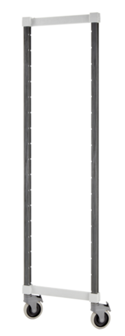Cambro EXMPK2470480 24" W x 70" H Speckled Gray Camshelving Elements XTRA Post Kit