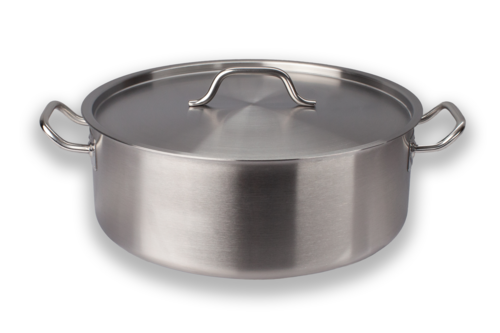Crestware SSBZR18 18 Qt. Stainless Steel Brazier and Cover