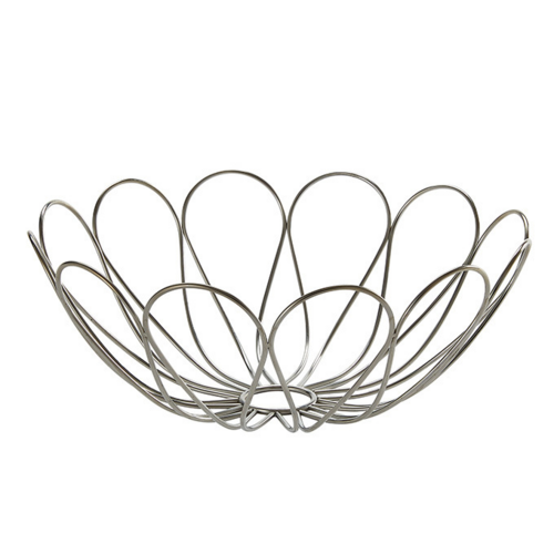 American Metalcraft BLM11 11" Dia. Stainless Steel Round Bloom Baskets