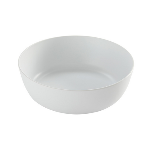 American Metalcraft AB169WH 169 Oz. White Round Serving Bowl