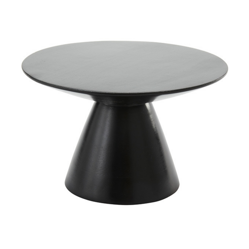 American Metalcraft MWPD7 7.25" H Black Espresso Wood Pedestal