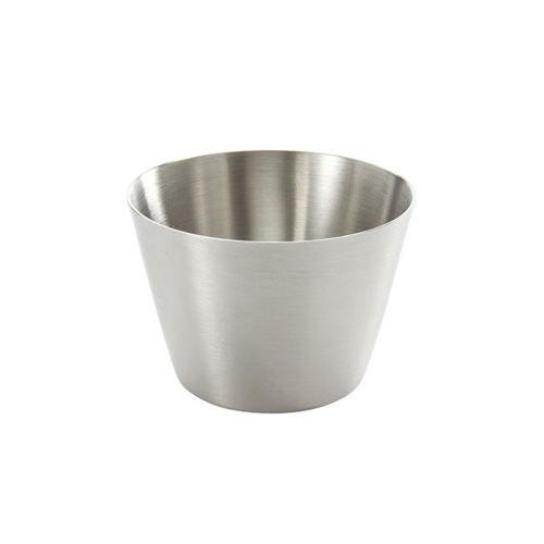 American Metalcraft SATSC 2.5 Oz. Stainless Steel Silver Round Sauce Cup