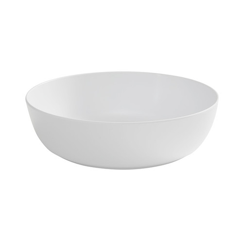 American Metalcraft AB104WH 104 Oz. White Round Serving Bowl