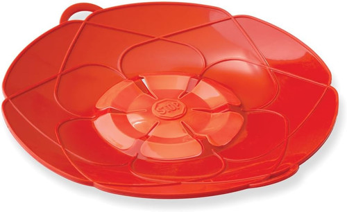 Kuhn Rikon 21041 11" W Red Silicone Kochblume Spill Stopper