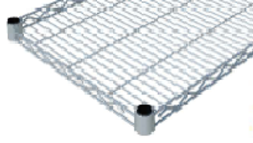 Sapphire Manufacturing SMWES18-60GN 60" W x 18" D Green Epoxy Coated Finish Shelf - 2 per Pack