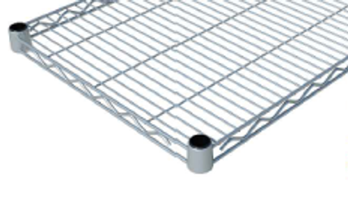 Sapphire Manufacturing SMWES14-30GN 30" W x 14" D Green Epoxy Coated Finish Shelf - 2 per Pack