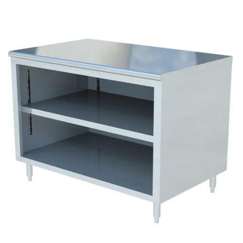 Sapphire Manufacturing SMDC-3072 72" W x 36" H Stainless Steel Enclosed Base Dish Cabinet