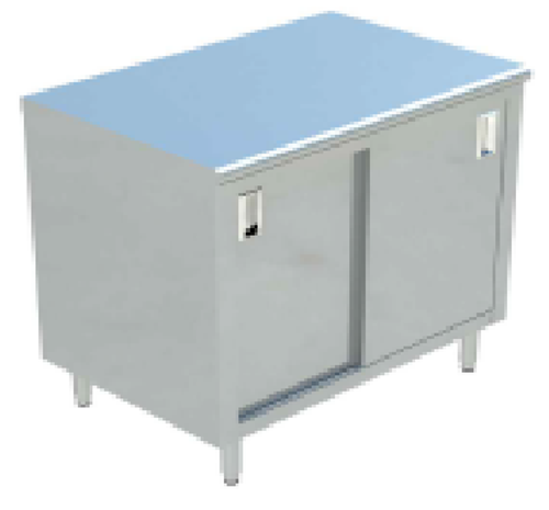 Sapphire Manufacturing SMDC-2436S 36" W x 35.5" H Stainless Steel Chef Table