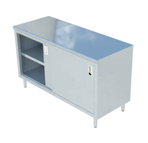 Sapphire Manufacturing SMDC-2472S 72" W x 35.5" H Stainless Steel Chef Table