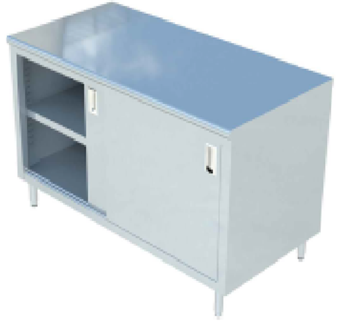 Sapphire Manufacturing SMDC-3060S 60" W x 35.5" H Stainless Steel Chef Table