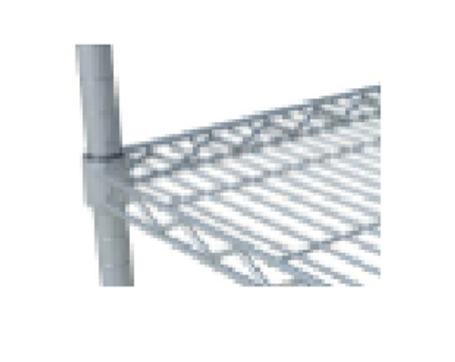 Sapphire Manufacturing SMEP-63GY 63" Grey Epoxy Coated Stationary Post