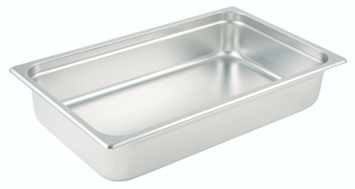 Sapphire Manufacturing SM-STP104 4" Deep Stainless Steel 24 Gauge Anti Jam Steam Table Pan