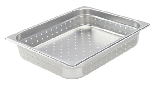 Sapphire Manufacturing SM-STPF202 2.5" Deep Stainless Steel 24 Gauge Perforated Steam Table Pan