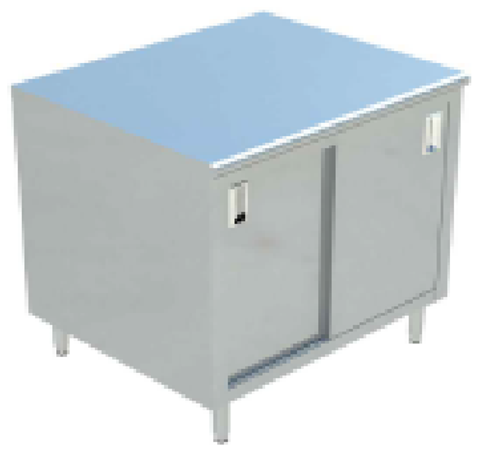 Sapphire Manufacturing SMDC-3036S 36" W x 35.5" H Stainless Steel Chef Table