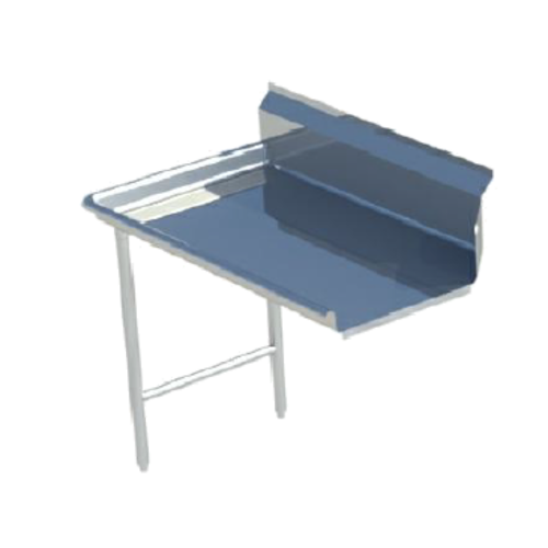 Sapphire Manufacturing SMCDT-96L 96" W x 30" D Stainless Steel Right-to-Left Straight Clean Dishtable