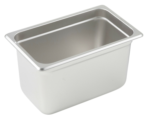 Sapphire Manufacturing SM-STP406 6" Deep Stainless Steel 24 Gauge Anti Jam Steam Table Pan