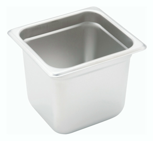 Sapphire Manufacturing SM-STP606 6" Deep Stainless Steel 24 Gauge Anti Jam Steam Table Pan