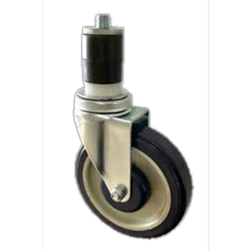 Sapphire Manufacturing SM-CS229 250 Lbs. Polyurethane 5" Wheel Stem Caster for 4 Leg Tables or Equipment Stands