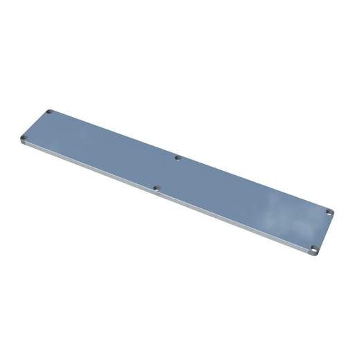 Sapphire Manufacturing UDS-3084G 79" W x 1.5" H x 25" D Galvanized Steel 18 Gauge Undershelf