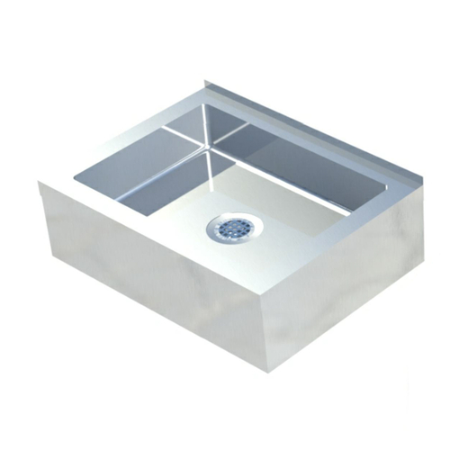 Sapphire Manufacturing SMMS-331 33" W x 25" D Stainless Steel Floor Mounted Mop Sink