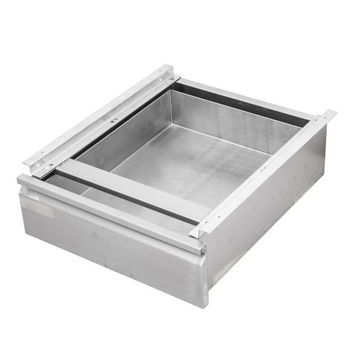 Sapphire Manufacturing SMTD-2014-24 16" Wide Stainless Steel 1 Tier Drawer