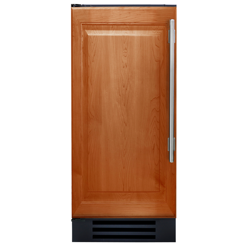 True TUR-15-L-OP-C 14.88" W One-Section Black Powder Coated Steel Solid Door Undercounter Refrigerator - 115 Volts