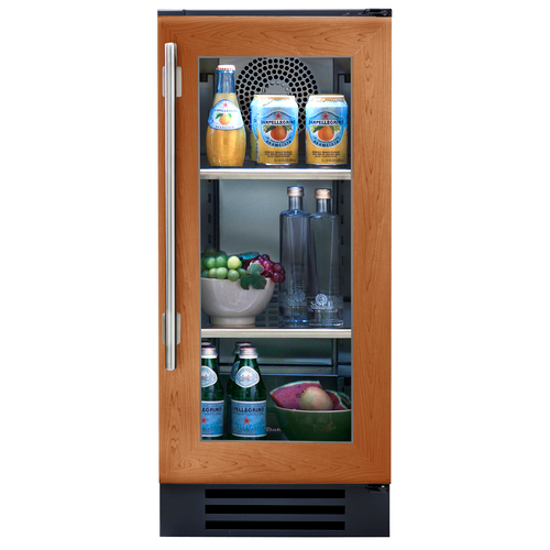 True TUR-15-R-OG-C 14.88" W Trulumina Led Interior Lighting Self-Contained Refrigeration One-Section Undercounter Refrigerator - 115 Volts