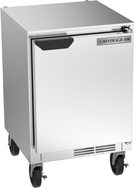 Beverage Air UCR20HC 20" W Stainless Steel Undercounter Refrigerator - 115 Volts