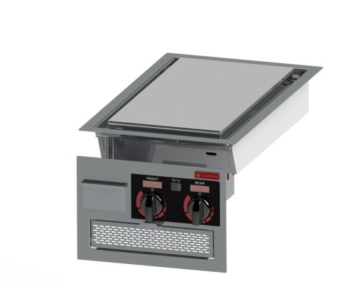 CookTek 682501 16"W Stainless Steel Drop-In Induction Plancha - 200/240 Volts