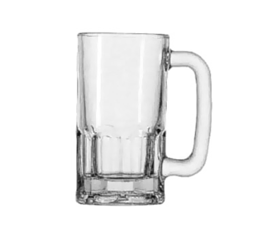 Anchor 1152U 12 Oz. Clear Glass Wagon Beer Mug