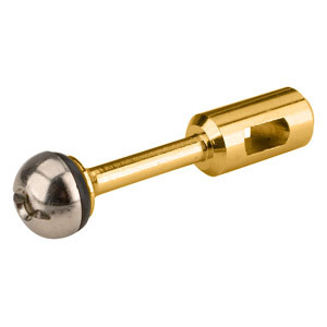 Micro Matic 4322A-304G Gold Plated Stainless Steel Faucet Shaft Assembly