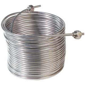 Micro Matic C050 50' x 0.31" Left Hand Stainless Steel Cooling Coil
