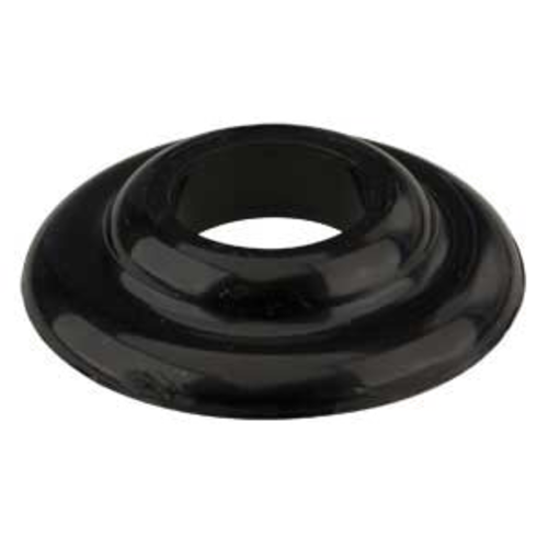 Micro Matic 4346P Plastic Black Wall Flange