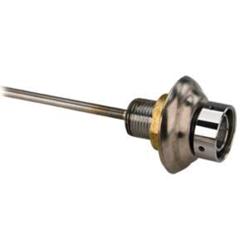 Micro Matic SH599F 24" Stainless Steel Flange Wall Shank Assembly