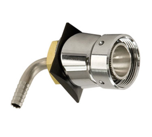 Micro Matic BE-SK2LA-304 Stainless Steel Elbow Beer Shank Assembly