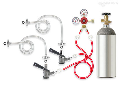 Micro Matic TK-CC-2 Dual Coil Cooler Tapping Kit