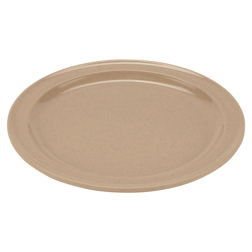 GET DP-509-S Supermel 9" Dia. Sandstone Melamine Round Dinner Plate - 2 Dozen per Case