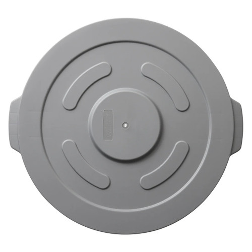 Winco PTCL-20G 20 Gal. Gray Plastic Flat Lid - 10 Each per Case