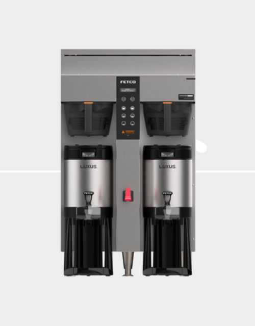 Fetco CBS-1252 Extractor Plus 1.5 Gal. Stainless Steel Double Coffee Brewer - 240 Volts