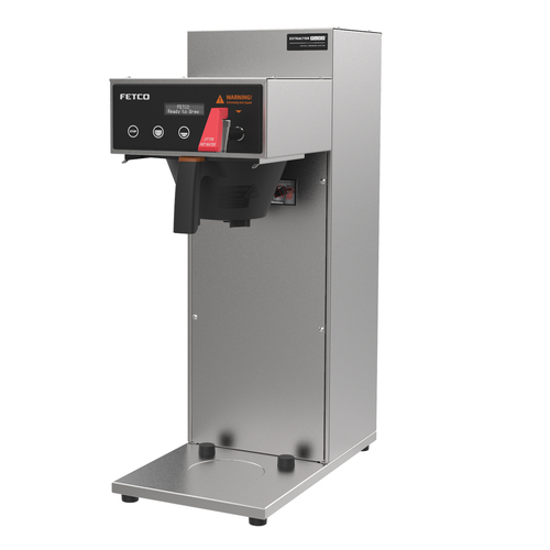 Fetco CBS-1221 Extractor Plus 3 L. Stainless Steel Single Airpot Brewer - 100-120 Volts